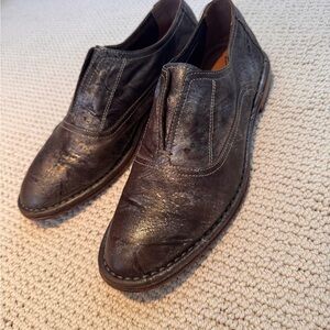 Trask Avery Pewter Italian Oxfords